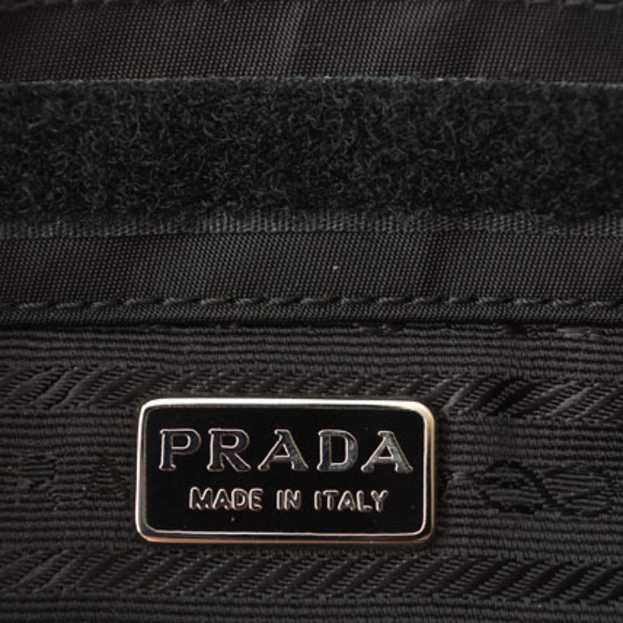 Prada Flat Pouch PRADA VELA Nylon Black