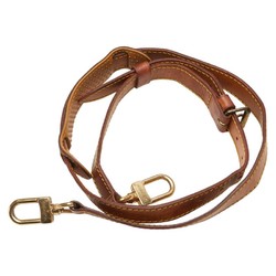 Louis Vuitton strap brown gold leather ladies LOUIS VUITTON