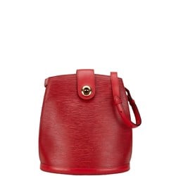 Louis Vuitton Epi Cluny Shoulder Bag M52257 Castilian Red Leather Women's LOUIS VUITTON