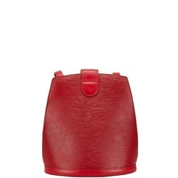 Louis Vuitton Epi Cluny Shoulder Bag M52257 Castilian Red Leather Women's LOUIS VUITTON