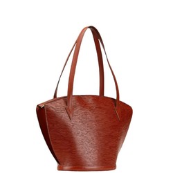 Louis Vuitton Epi Saint Jacques Handbag Tote Bag M52263 Kenya Brown Leather Women's LOUIS VUITTON