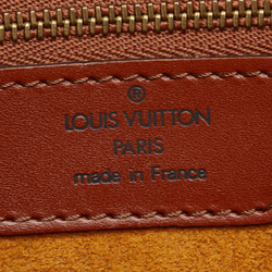 Louis Vuitton Epi Saint Jacques Handbag Tote Bag M52263 Kenya Brown Leather Women's LOUIS VUITTON