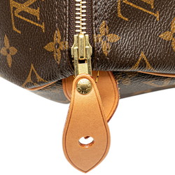 Louis Vuitton Monogram Speedy 40 Handbag Boston Bag M41522 Brown PVC Leather Women's LOUIS VUITTON