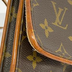 Louis Vuitton Shoulder Bag Monogram Pochette Twin GM M51852 Brown Women's