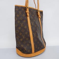 Louis Vuitton Tote Bag Monogram Bucket GM M42236 Brown Women's