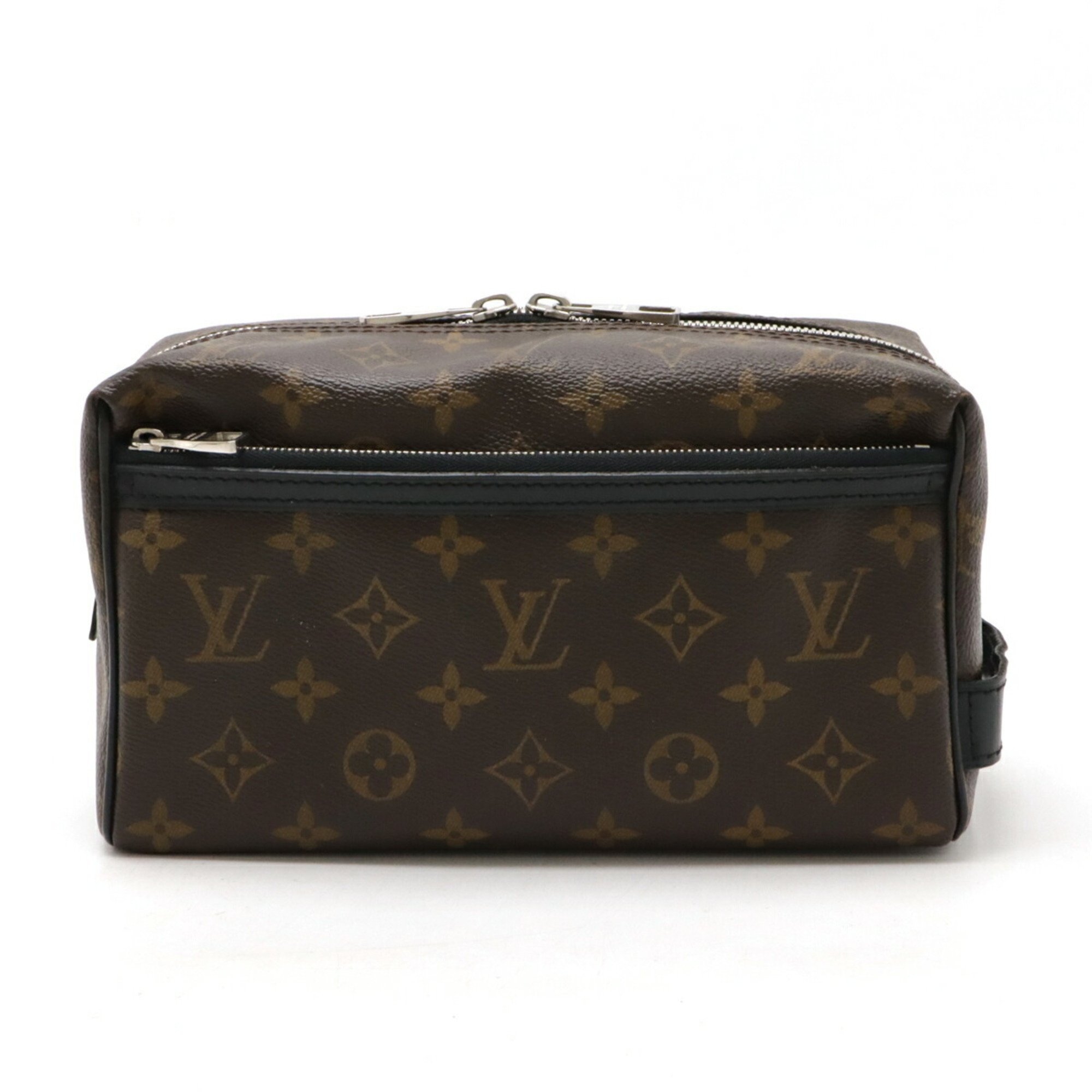 LOUIS VUITTON Louis Vuitton Monogram Macassar Truss Toilette Pouch Travel Second Bag Handbag M40378