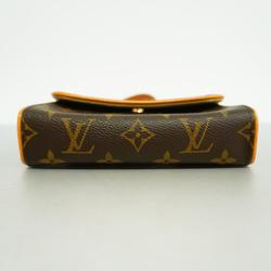 Louis Vuitton Waist Bag Monogram Pochette Florentine M51855 Brown Women's