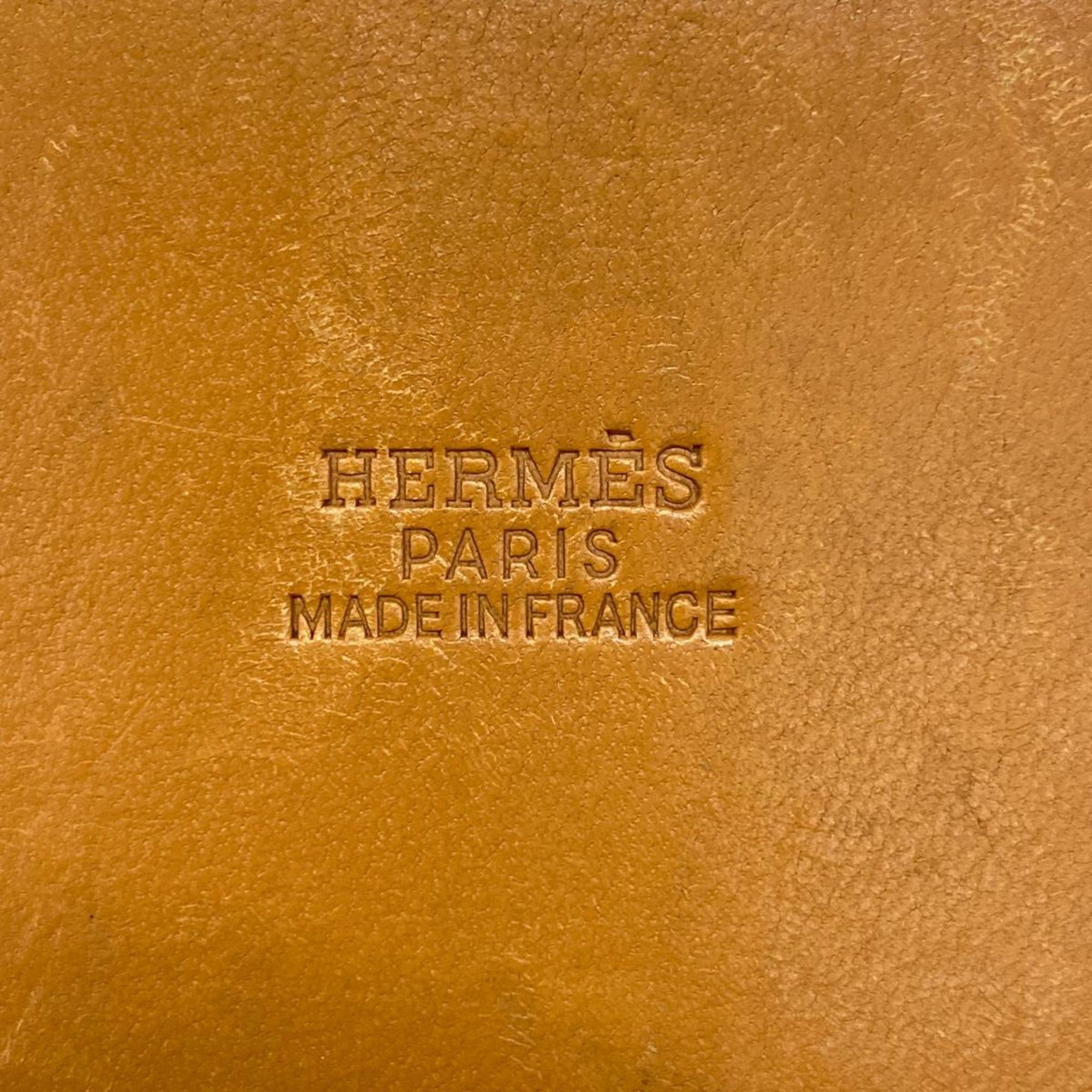 Hermes Tote Bag Airbag Cabas PM □H Stamp Toile GM Natural Women's