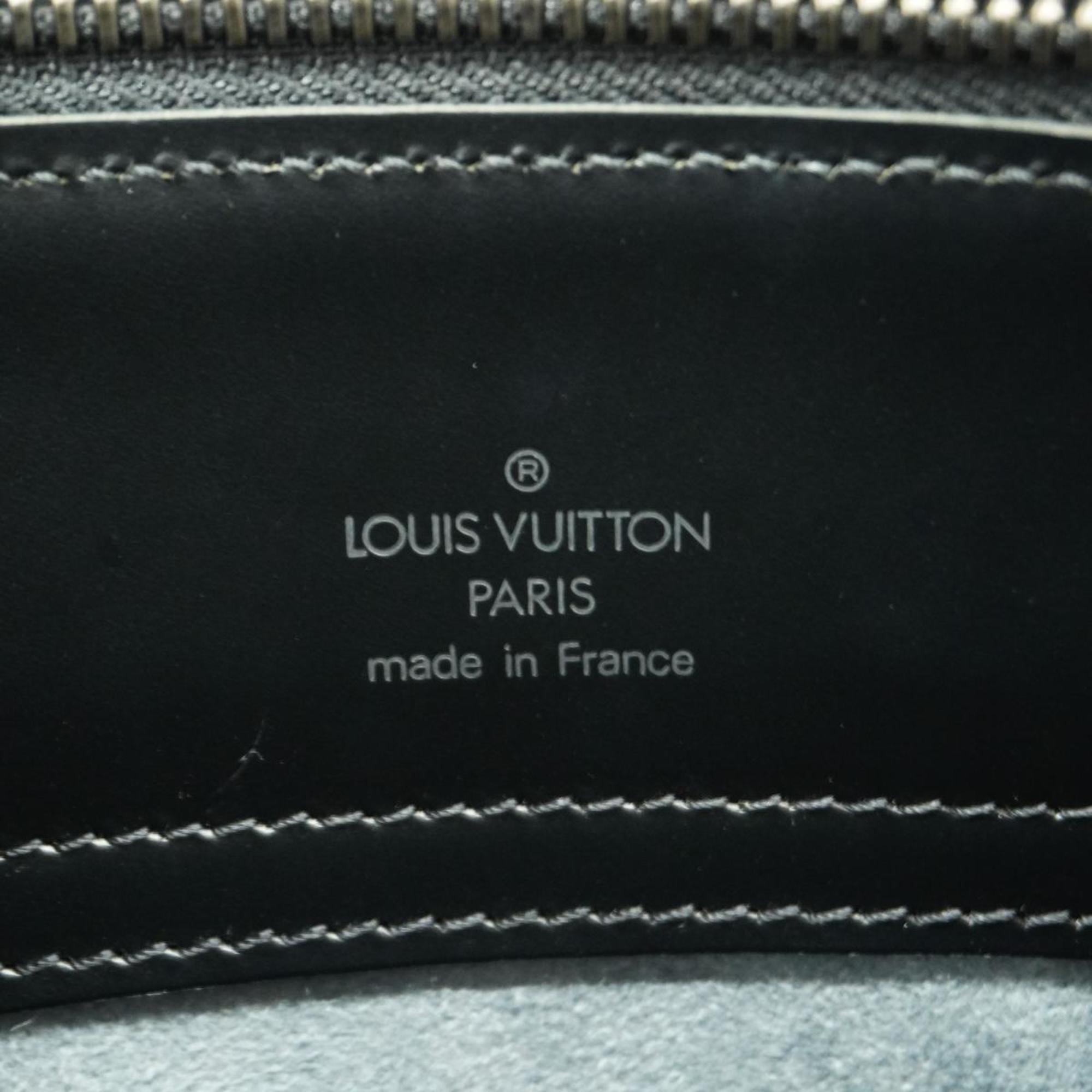 Louis Vuitton Shoulder Bag Epi Gemo M52452 Noir Ladies