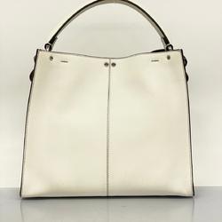 Fendi handbag peekaboo x-lite leather white ladies