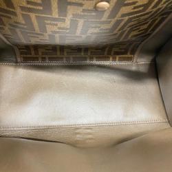 Fendi handbag peekaboo x-lite leather white ladies