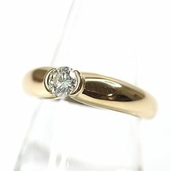 Cartier Sherry Diamond Ring #48 (actual size 8) 750YG (0.30ct) Finished