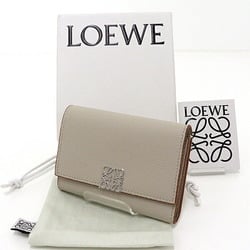 LOEWE Tri-fold wallet light beige