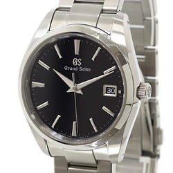 SEIKO Men's Watch Grand Seiko SBGP011 Black Dial Quartz Finished