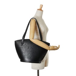 Louis Vuitton Epi Saint Jacques Tote Bag Shoulder M52262 Noir Black Leather Women's LOUIS VUITTON