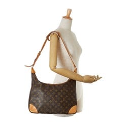 Louis Vuitton Monogram Boulogne 35 Bag M51260 Brown PVC Leather Women's LOUIS VUITTON