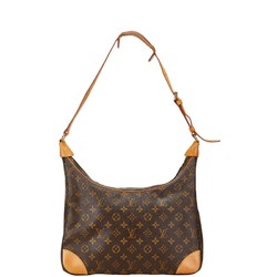 Louis Vuitton Monogram Boulogne 35 Bag M51260 Brown PVC Leather Women's LOUIS VUITTON