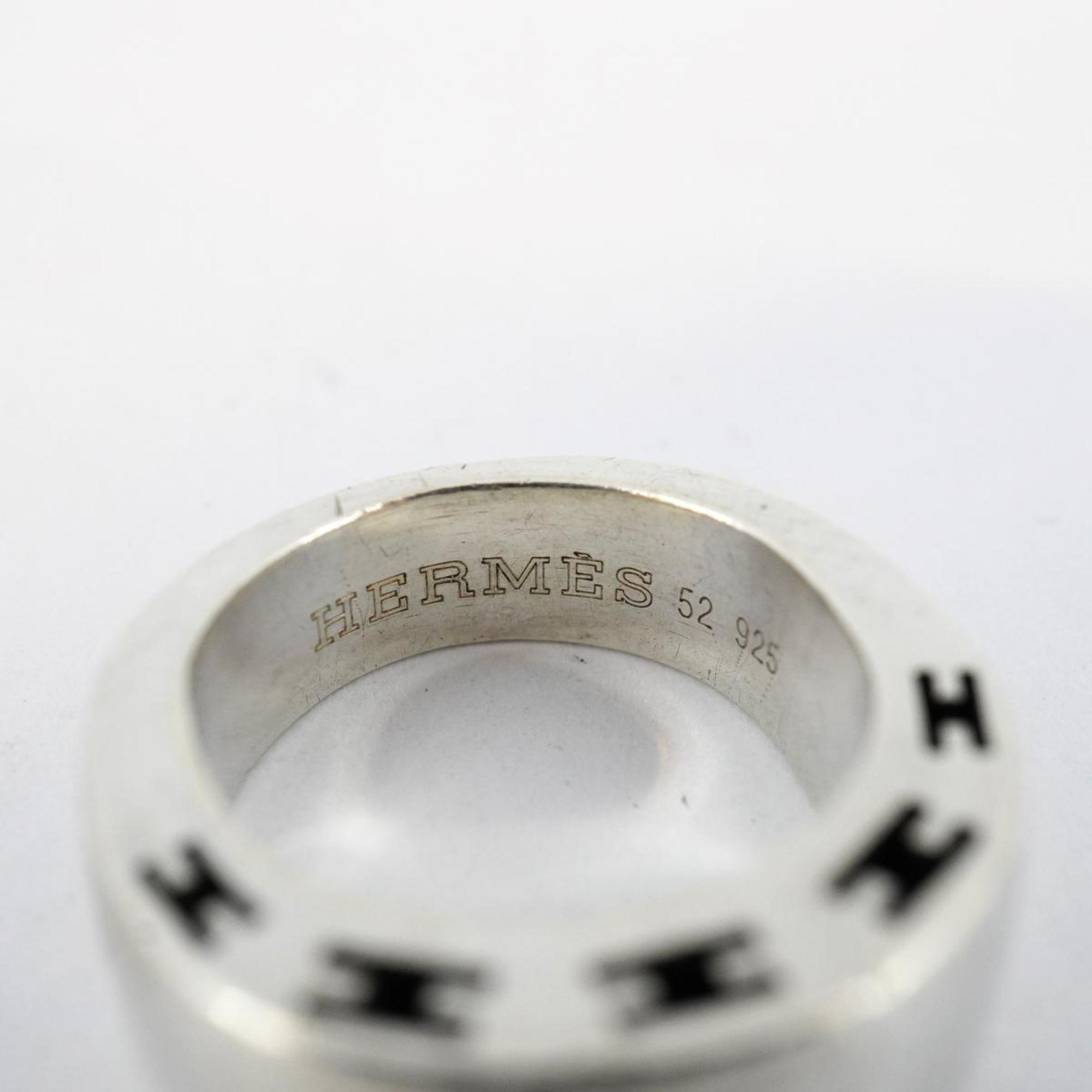 Hermes Ring Clarte 925 Silver Men's Women's