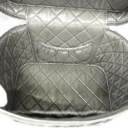 Chanel Vanity Bag Deauville Denim Grey Women's