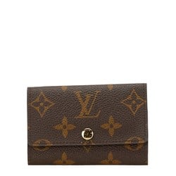 Louis Vuitton Monogram Multicle 6 Key Case M62630 Brown PVC Leather Women's LOUIS VUITTON