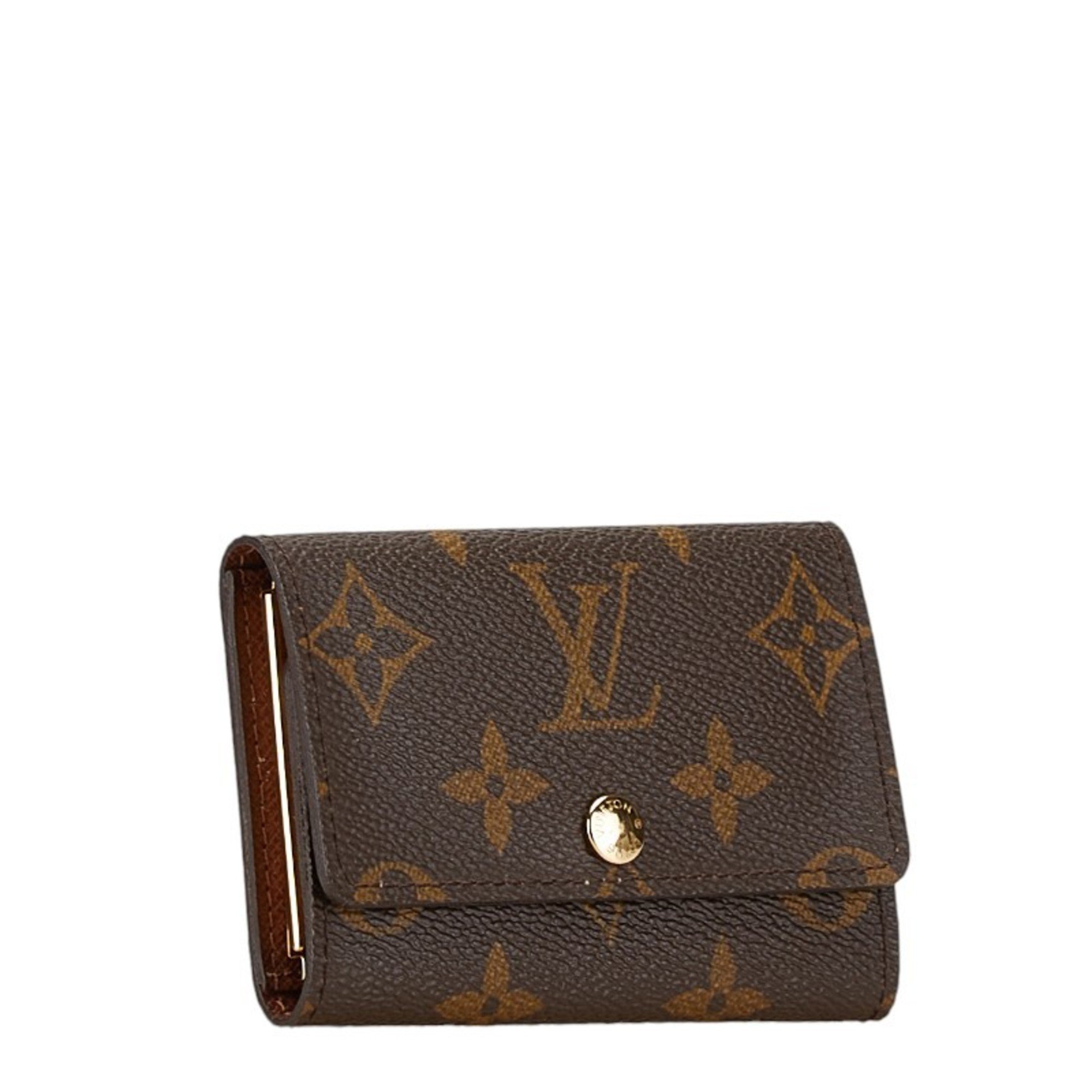 Louis Vuitton Monogram Multicle 6 Key Case M62630 Brown PVC Leather Women's LOUIS VUITTON