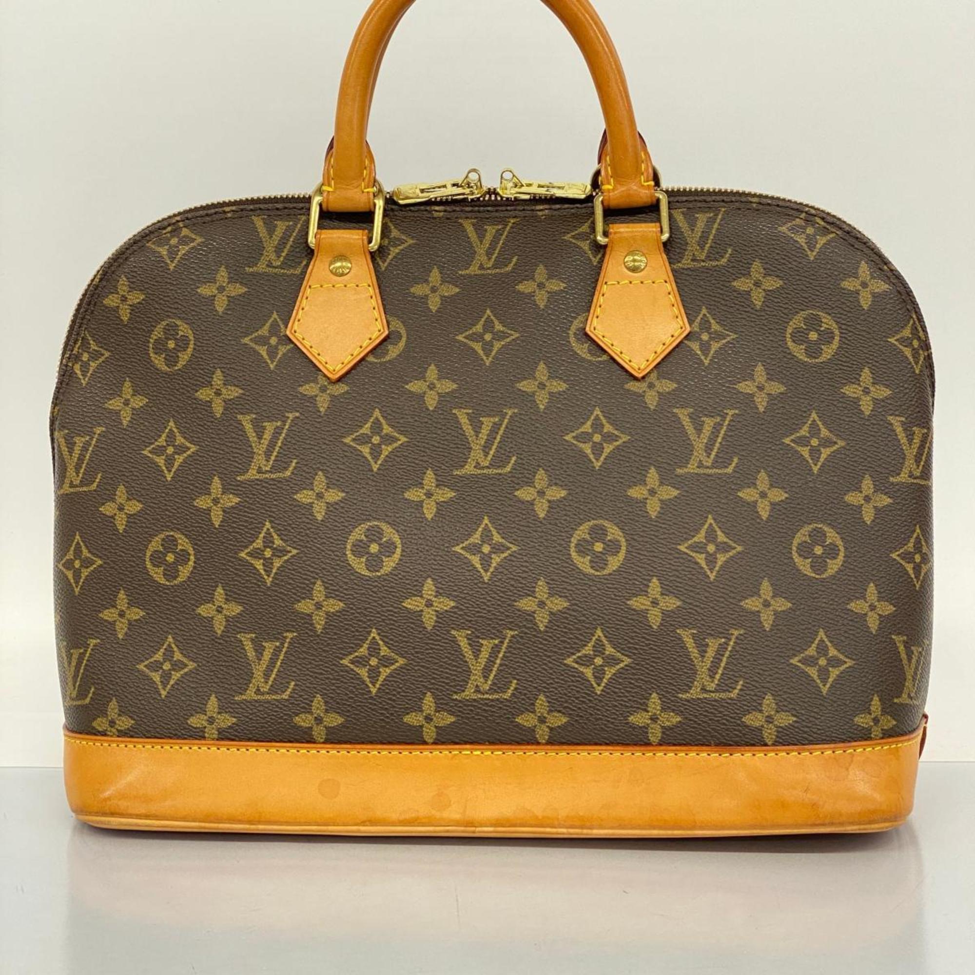 Louis Vuitton handbag Monogram Alma M51130 brown ladies