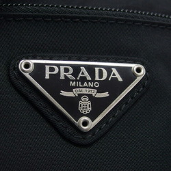 Prada Tessuto Nylon Shoulder Bag Triangle Black