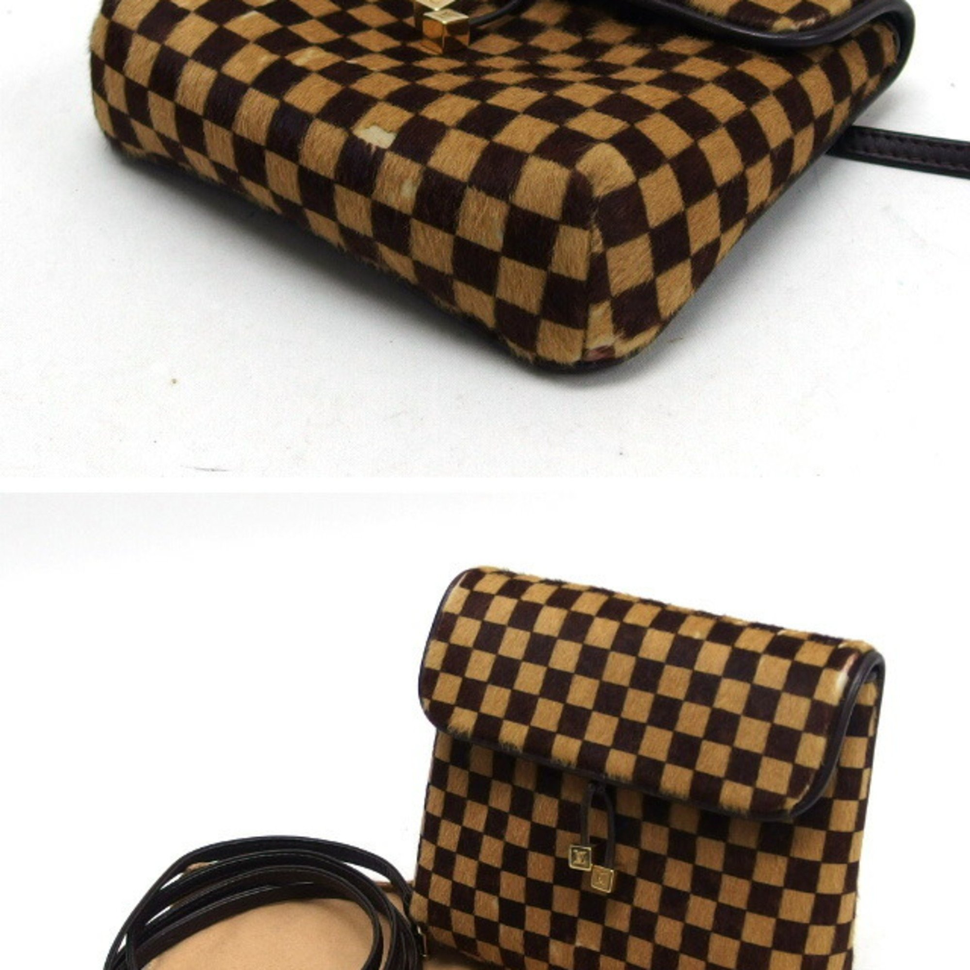 Louis Vuitton Damier Sauvage Gazelle Shoulder Bag M92130