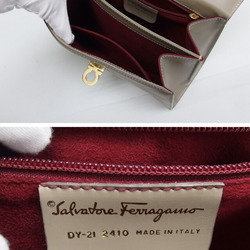 Salvatore Ferragamo Gancini handbag in beige