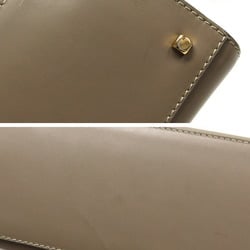 Salvatore Ferragamo Gancini handbag in beige