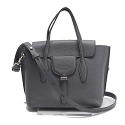 Tod's Joy Shoulder Bag Grey