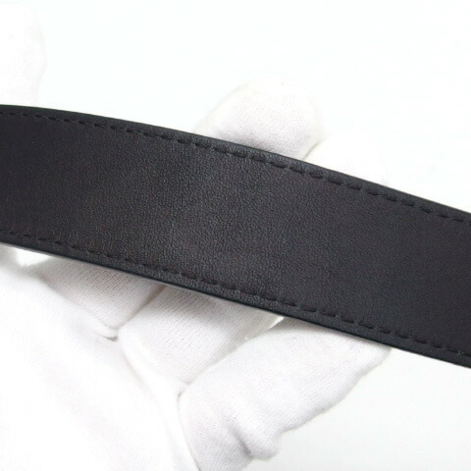 Louis Vuitton Monogram Multicolor Santur LV Cut Belt Black