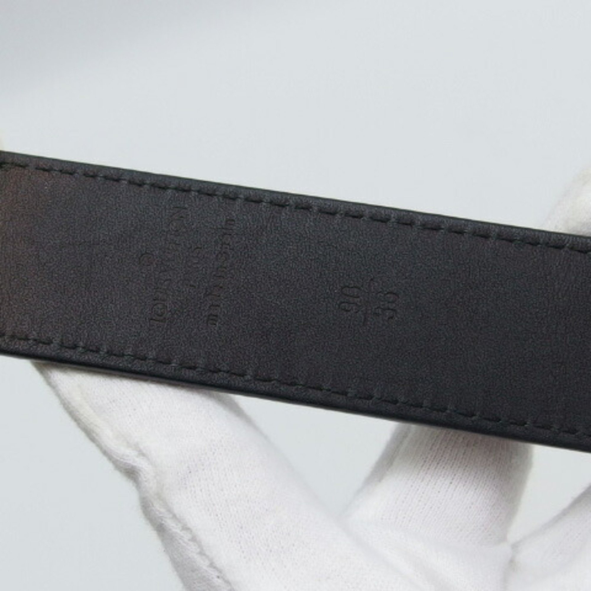 Louis Vuitton Monogram Multicolor Santur LV Cut Belt Black