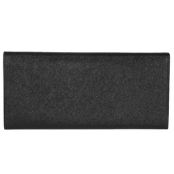 Burberry Long Wallet Grain Leather FN 5500 09 Black Nova Check