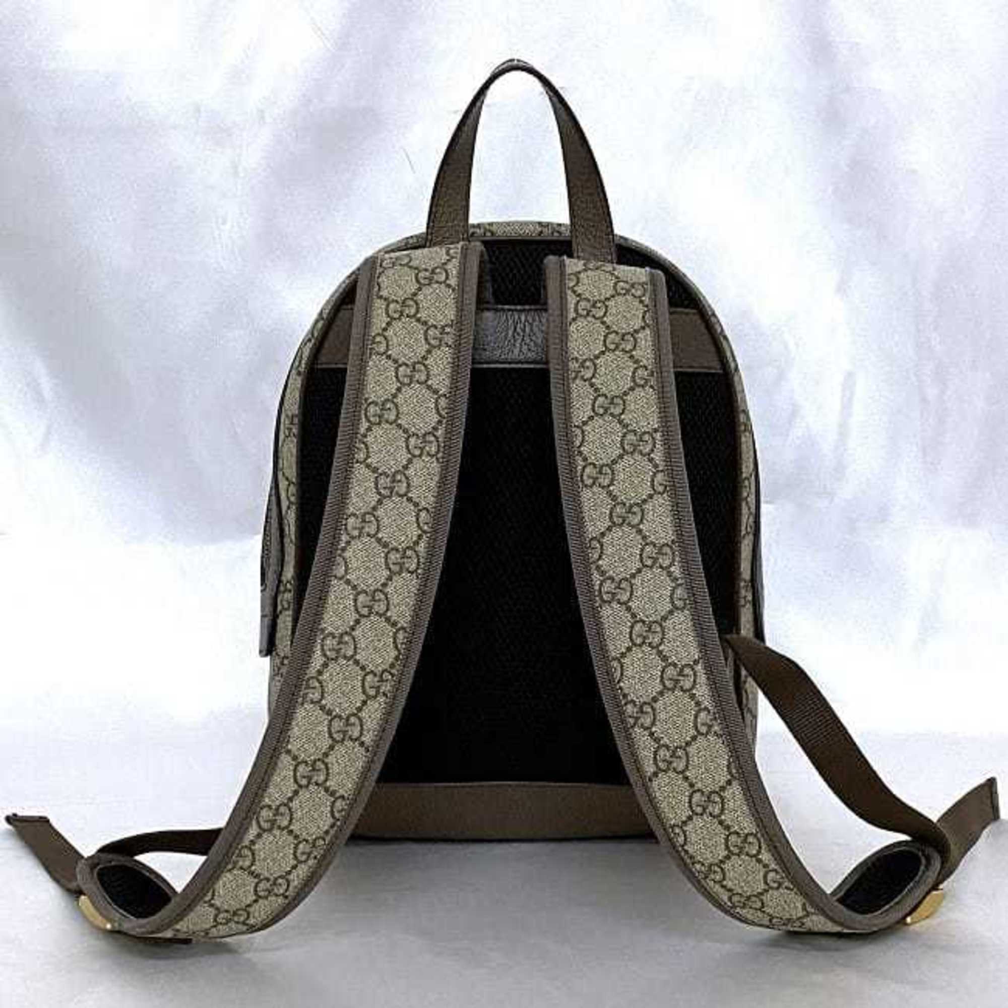 Gucci Backpack f-21328 Beige Brown Green Red Marmont 547965 GG PVC Leather 493075 GUCCI Sherry Women Men