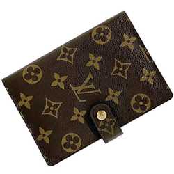 Louis Vuitton Planner Cover Agenda PM ec-21104 Brown Monogram R20005 6-hole Canvas CA0021 LOUIS VUITTON Pen Pocket Schedule Unisex