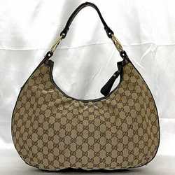 Gucci Bag ec-21304 Beige Brown Interlocking 223952 Canvas Leather GUCCI GG Women's