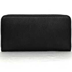 LOEWE Round Long Wallet f-21179 Black Anagram C660T12X01 Leather 262244 Unisex Card