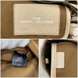 Marc Jacobs Tote Bag f-21200 Beige H009L01SP21 914 2-way Leather MARC JACOBS Handbag Shoulder Freestanding Pattern Women's