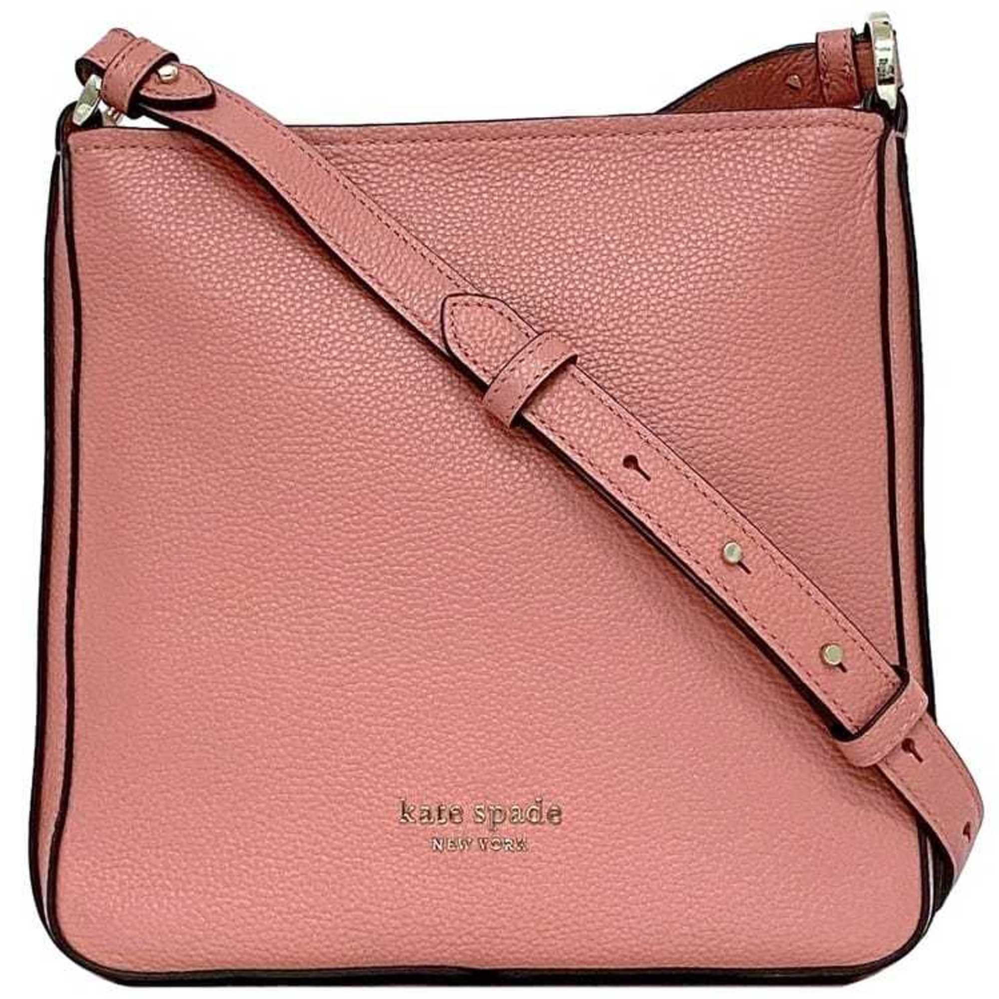 Kate Spade Shoulder Bag ec-21262 Pink K6575 Leather Women's Compact