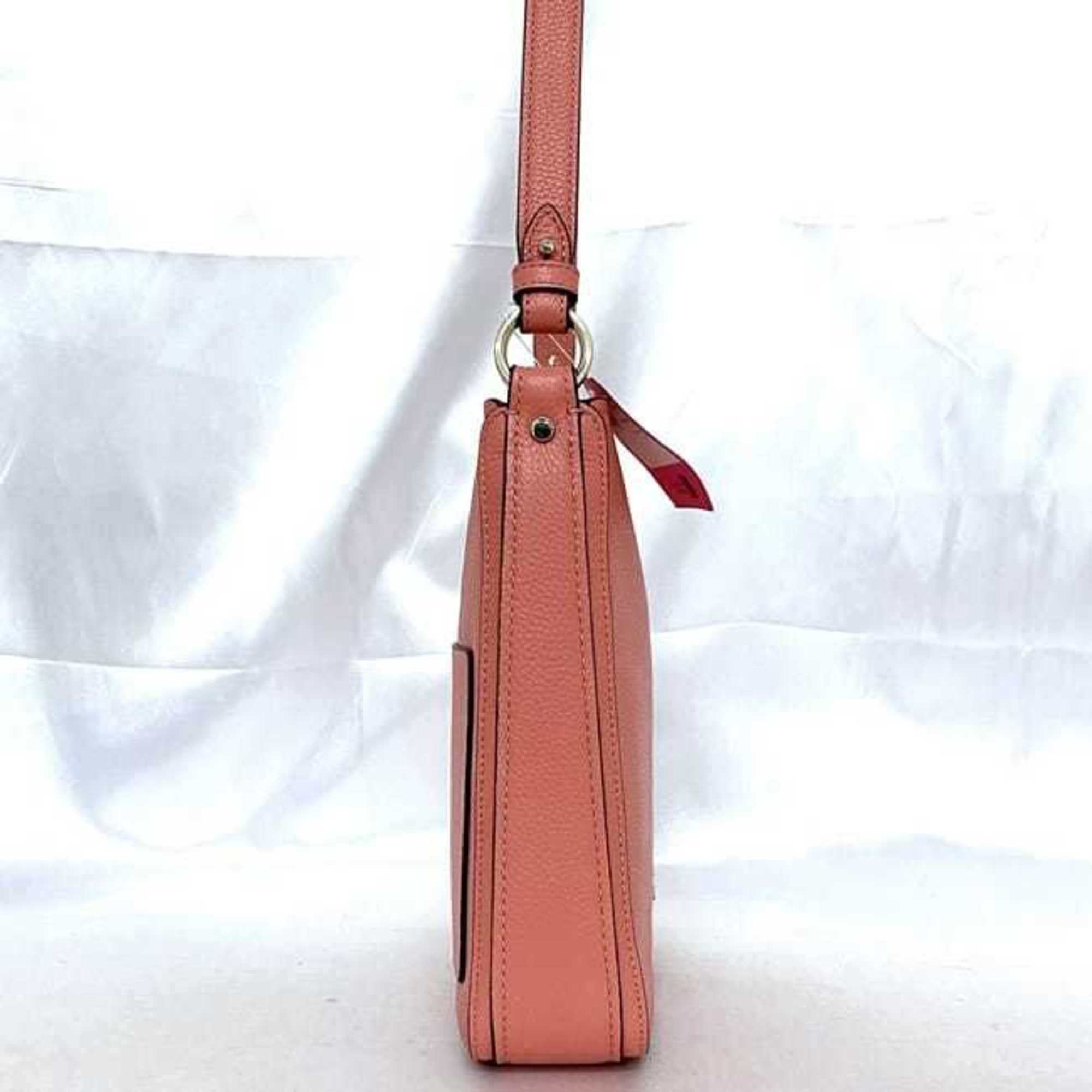 Kate Spade Shoulder Bag ec-21262 Pink K6575 Leather Women's Compact