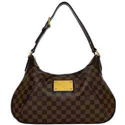 Louis Vuitton Bag Thames GM f-21271 Brown Damier Ebene N48181 Canvas Leather MI0089 LOUIS VUITTON Women's