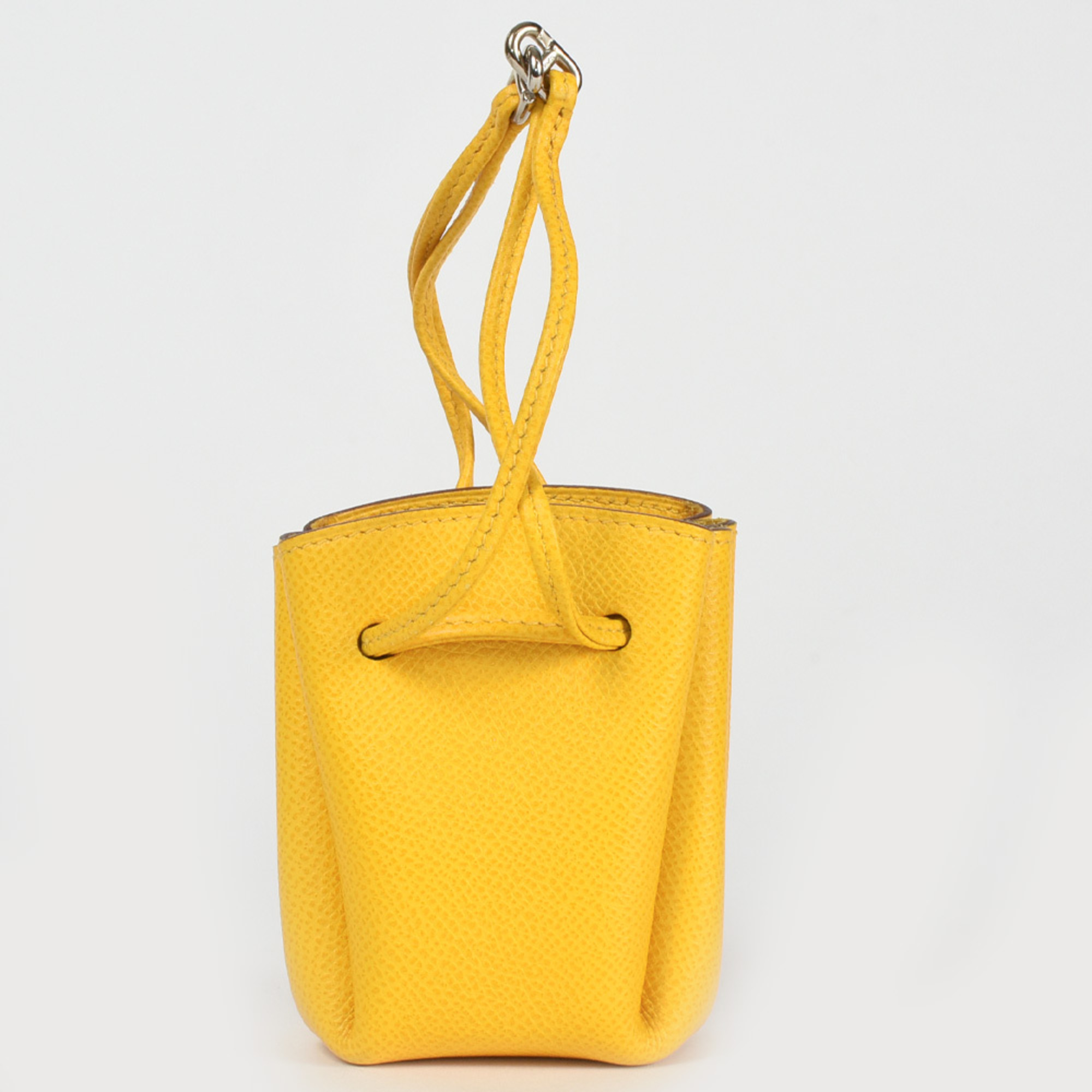 Hermes HERMES Vespa Pouch Cushvel □G stamp (manufactured in 2003) engraved yellow