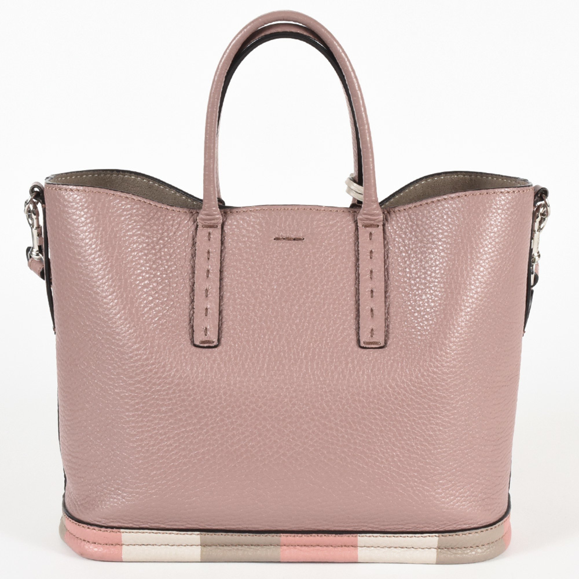 FENDI Selleria handbag calfskin 8BH349 English rose pink