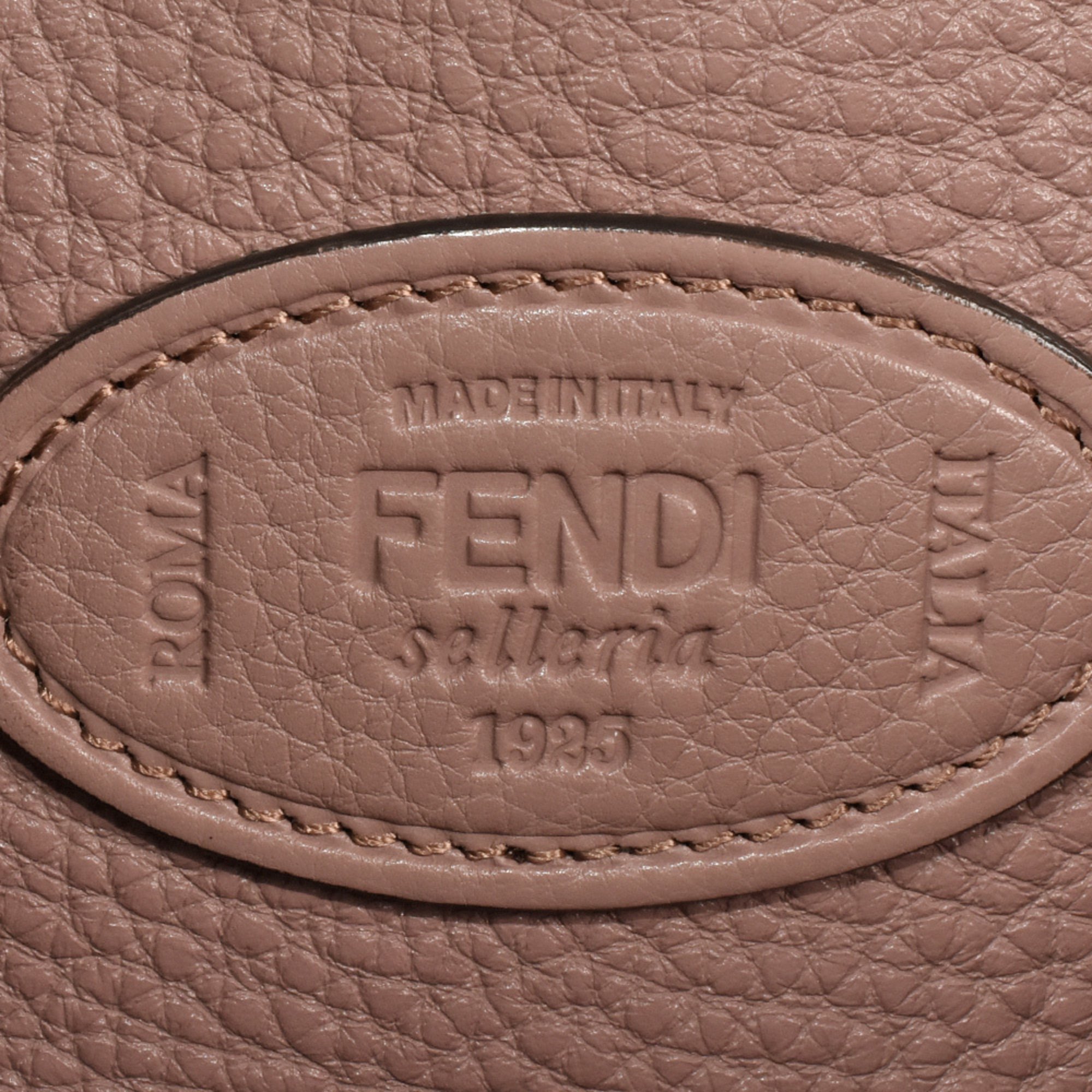 FENDI Selleria handbag calfskin 8BH349 English rose pink