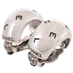 CHANEL Earrings SV925 30.8g Women's Silver