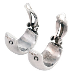 CHANEL Earrings SV925 30.8g Women's Silver