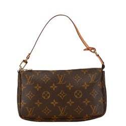 Louis Vuitton Monogram Pochette Accessory Pouch Handbag M51980 Brown PVC Leather Women's LOUIS VUITTON