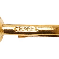 Chanel Coco Mark Medallion Plate Belt Gold Plated Women's CHANEL