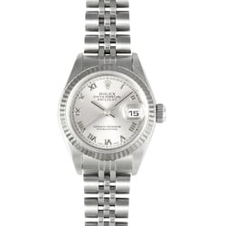 Rolex ROLEX 79174 Datejust Y series (manufactured around 2002) Automatic wristwatch, silver dial, WG x SS, Roman index, ladies'